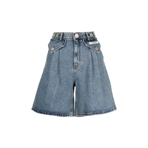 KIMHEKIM Denim Shorts Women's Blue