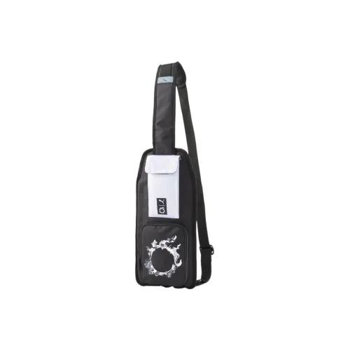 PUMA FINAL Collaboration Polyester Sling Bags Crossbody Bags Regular Unisex Black