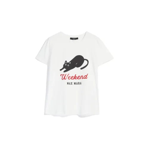 WEEKEND MaxMara T-Shirts Women's White