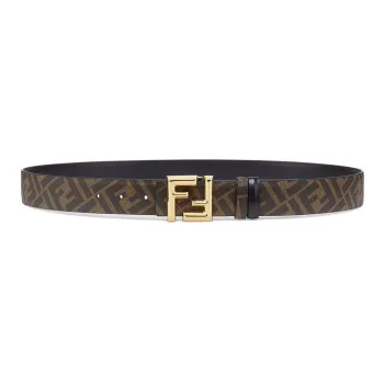 FENDI Ff Motif Reversible Buckle Belt