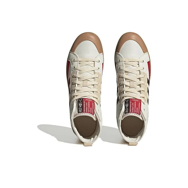 Adidas Neo City Canvas Hi 'Black White'-3