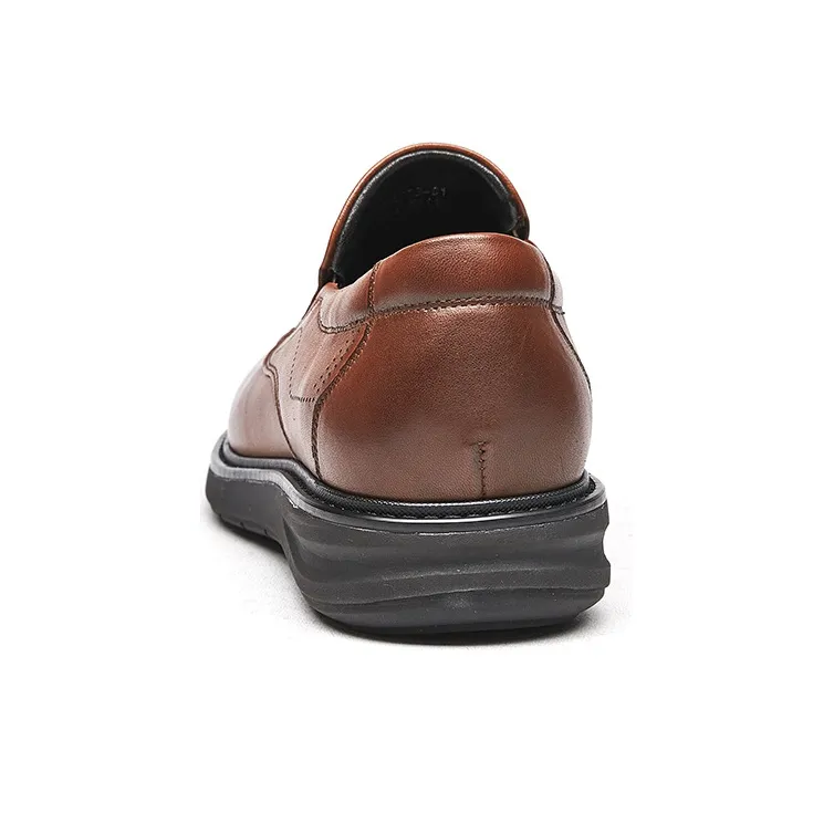 KANGNAI Men's Casual Shoes Men's Brown-3