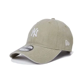 New Era Cotton Baseball Caps Unisex Beige