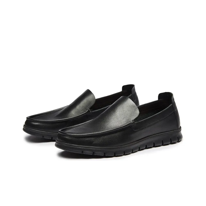 KANGNAI Casual Single Shoes Men's Black-1