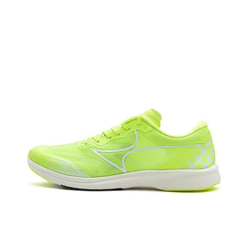 HEALTH Low Top Training Running Shoes Unisex Neon Yellow Green