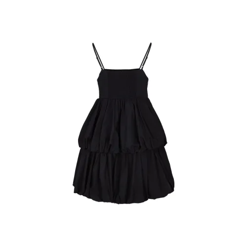 URBAN REVIVO Sleeveless Dresses Women's Jet Black