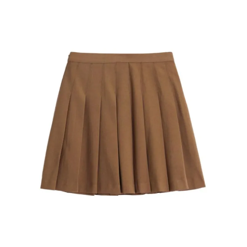 GAP Casual Short Skirts Women's Brown-1