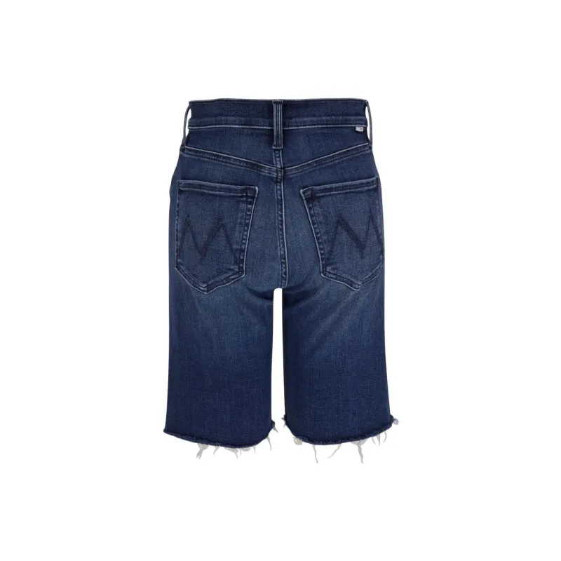 MOTHER Denim Shorts Women's Dark Blue-1