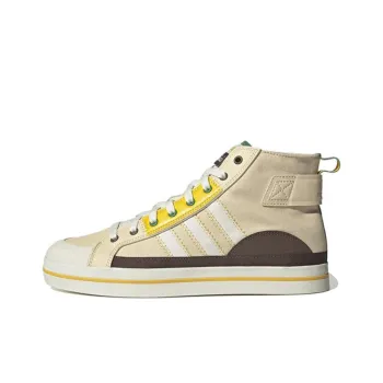 Adidas Neo City Canvas Hi 'White Yellow'