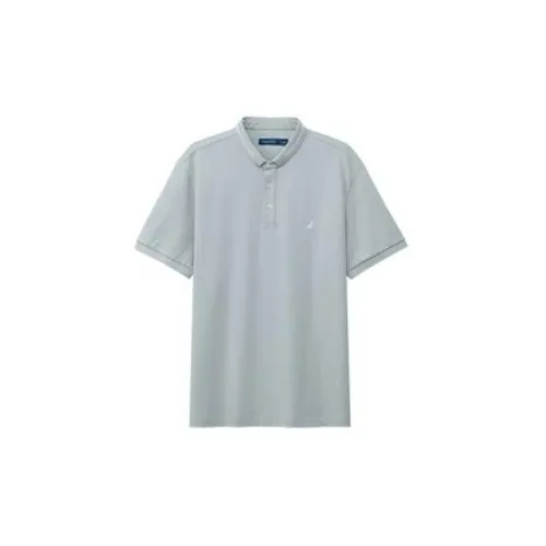 Nautica White Sail Polo Shirts Men