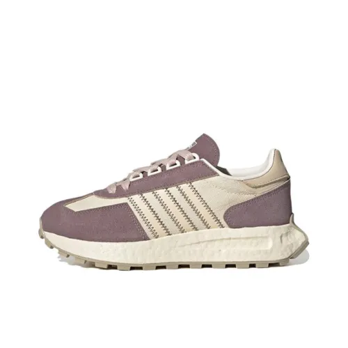 Adidas Originals Ozweego Series Casual Shoes Women's Low-Top Beige/Brown