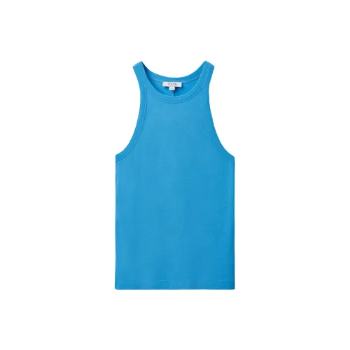 COS Tank Tops Women's Bright Blue