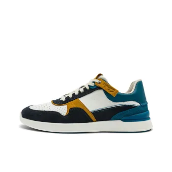 Clarks Qilu Low Top Sports Casual Shoes Men's Turquoise