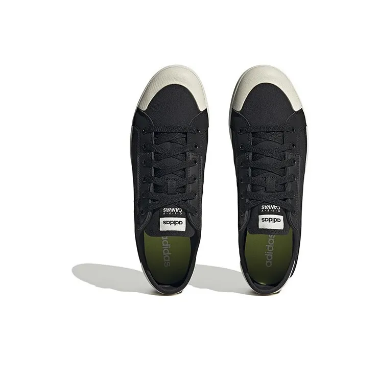 Adidas Neo City Canvas 'Black White'-3