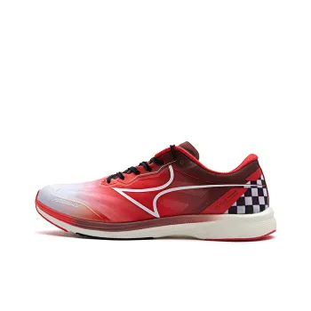 HEALTH KM2 Low Top Sprint Running Shoes Unisex Racing Track Red