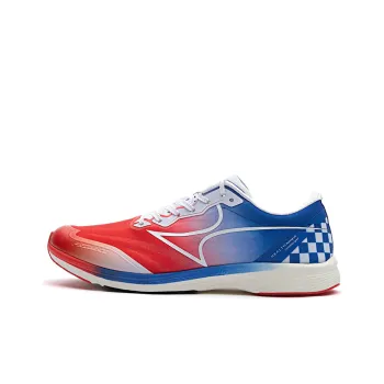 HEALTH KM2 Low Top Sprint Long Distance Running Training Running Shoes Unisex Red Blue