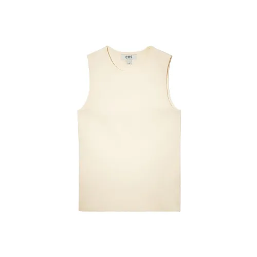 COS Tank Tops Women's Cream