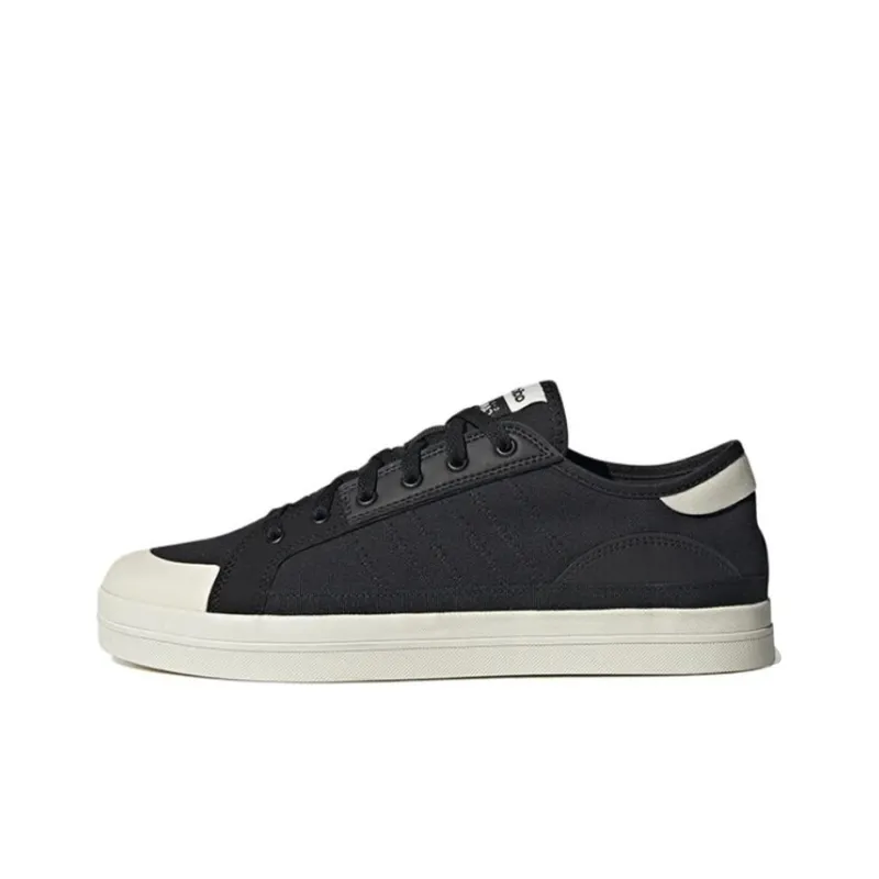 Adidas Neo City Canvas 'Black White'-0
