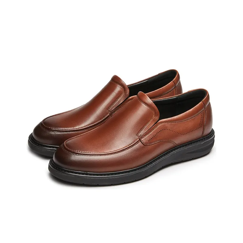 KANGNAI Men's Casual Shoes Men's Brown-1
