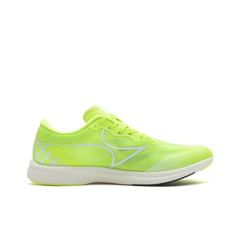 HEALTH Low Top Training Running Shoes Unisex Neon Yellow Green-1