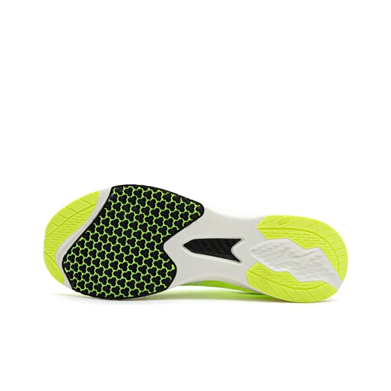 HEALTH Low Top Training Running Shoes Unisex Neon Yellow Green-3