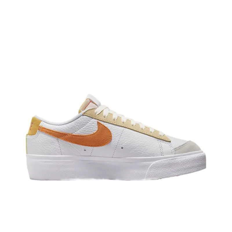 Nike Blazer Platform 'White Yellow Brown' Women's-1