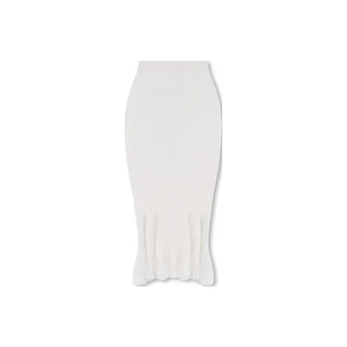 Bottega Veneta Casual Long Skirts Women's White