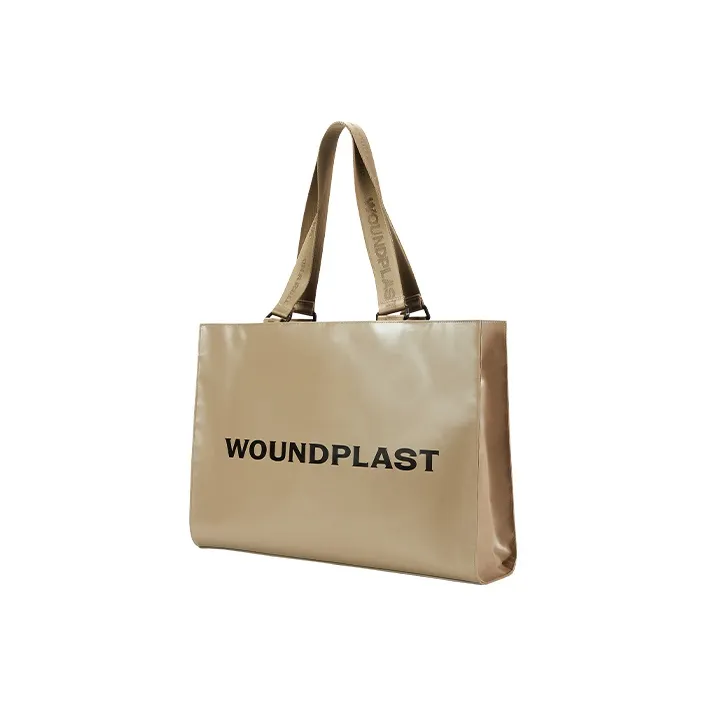 WPT PVC Tote Bag Shopping Bag Shoulder Bag Large Size Unisex Multicolor-7
