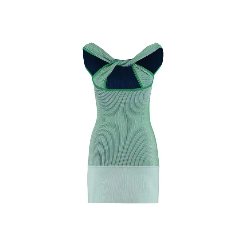 Jacquemus Sleeveless Dresses Women's Green-1