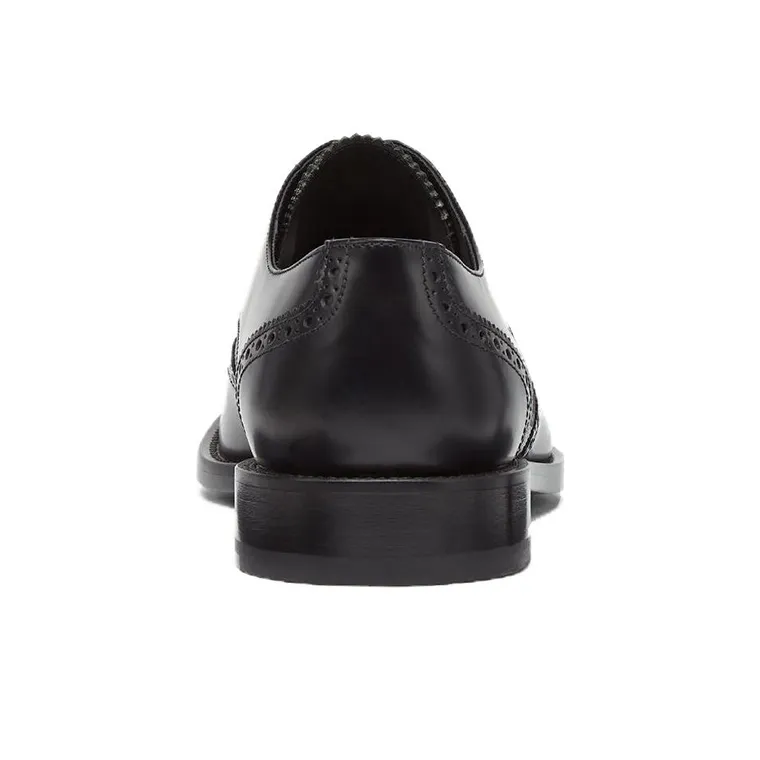 FENDI Dress Shoes Men Low-Top Black-4