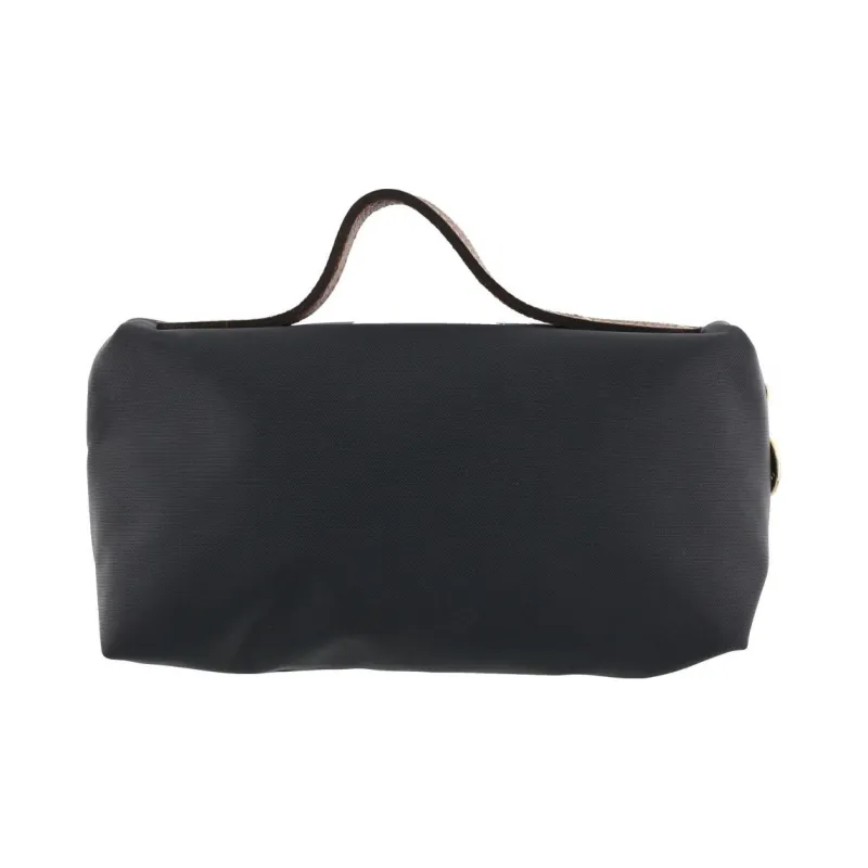 LONGCHAMP Le Pliage Canvas Canvas Bag Makeup Bag Regular Women's Black-3