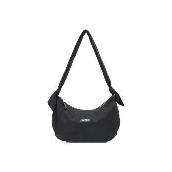 NERDY Polyester Dumpling Bag Cloud Bag Handheld Bag Crossbody Bag Shoulder Bag Regular Women's Black