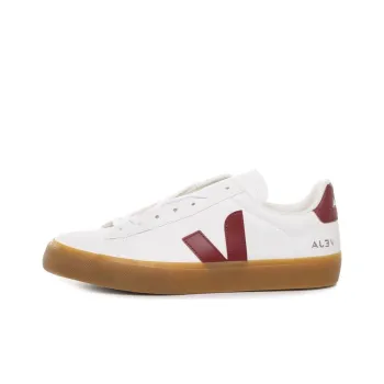 Campo VEJA Chromefree Lace Up 'White Marsala'