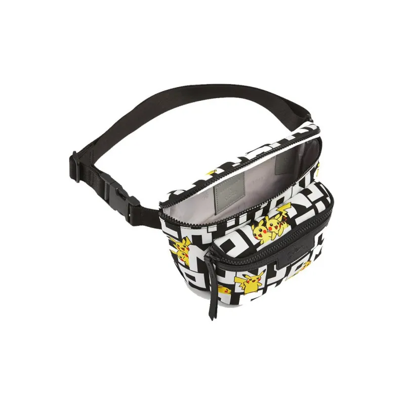 LONGCHAMP Pokémon Collaboration Le Pliage Canvas Canvas Bag Fanny Pack Unisex Black-2