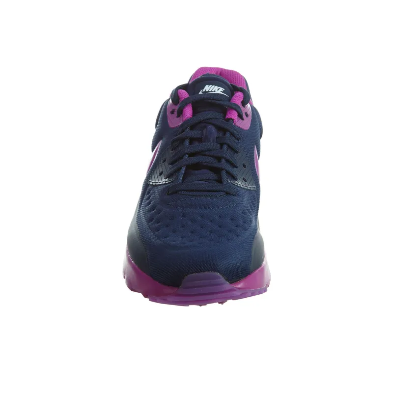 Nike Air Max 90 Ultra SE Cushioned Slip-Resistant Low-Top Sports Casual Shoes GS Black Purple-3