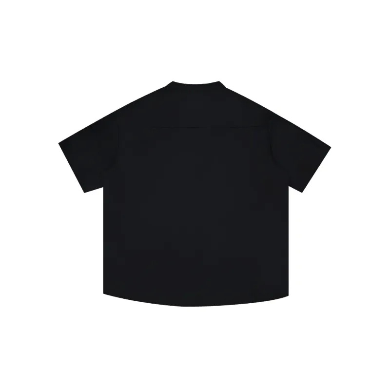 WAYNEXZAVIER Shirts Men Black-1