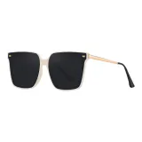 Ecru Frame with Gray Lens
