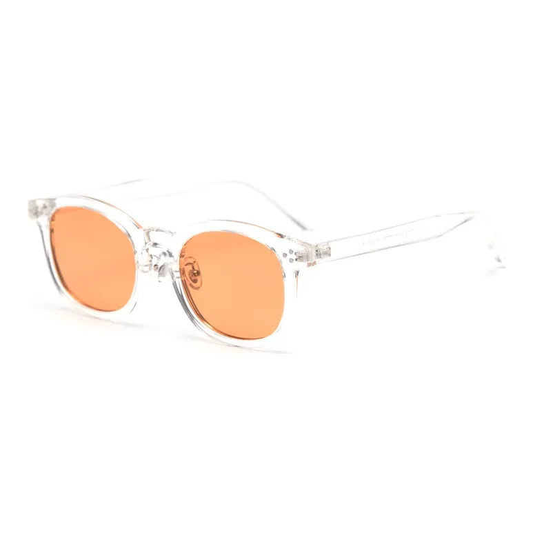MUYKUY TR/Memory Plastic Oval Sunglasses Unisex-2