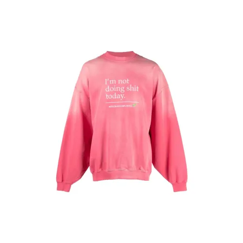 Vetements Slogan-embroidery Cotton Sweatshirt