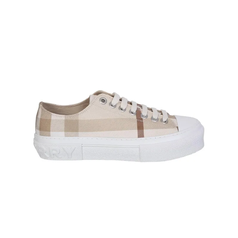 Burberry Check-print Low-top Sneakers-1