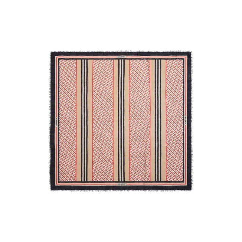 Burberry Silk Scarves Unisex-2
