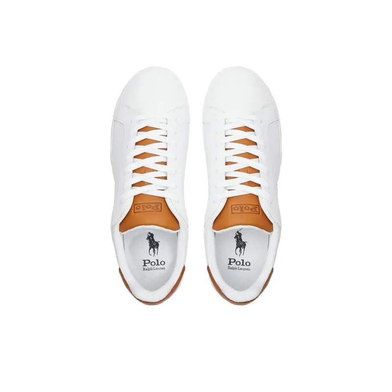 Polo Ralph Lauren Logo Embroidered Lace Up Sneakers-3