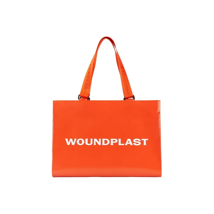 WPT PVC Tote Bag Shopping Bag Shoulder Bag Large Size Unisex Multicolor-16
