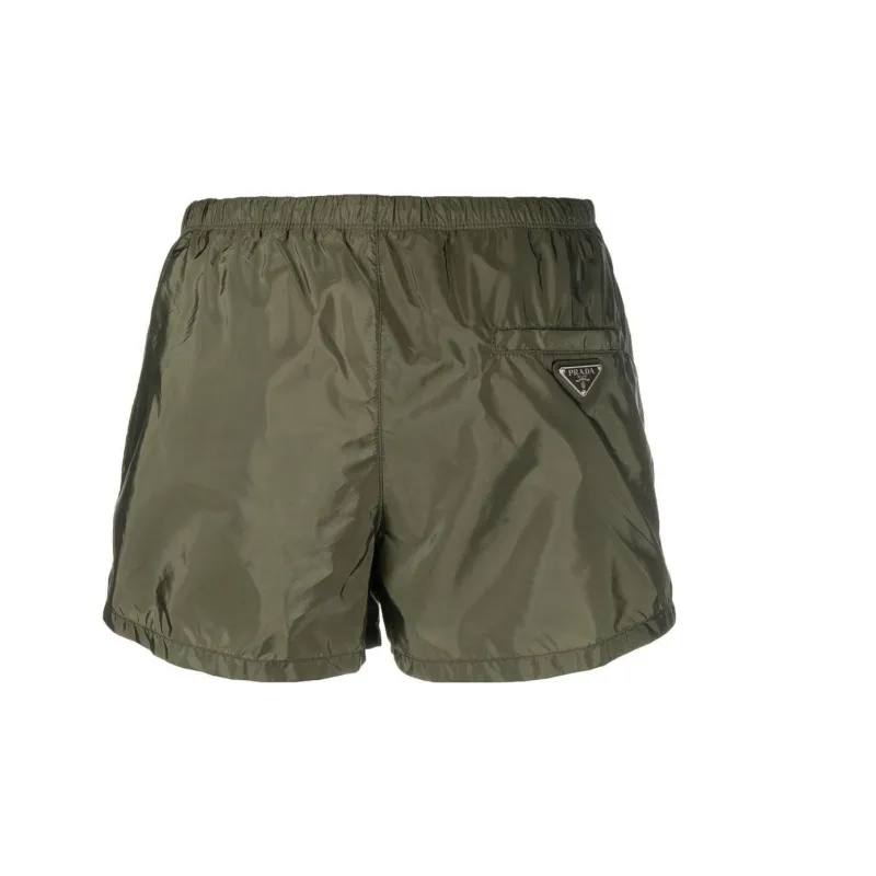 PRADA SS23 Casual Shorts Men's Green-1