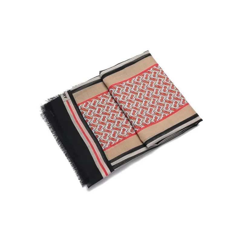 Burberry Silk Scarves Unisex-3