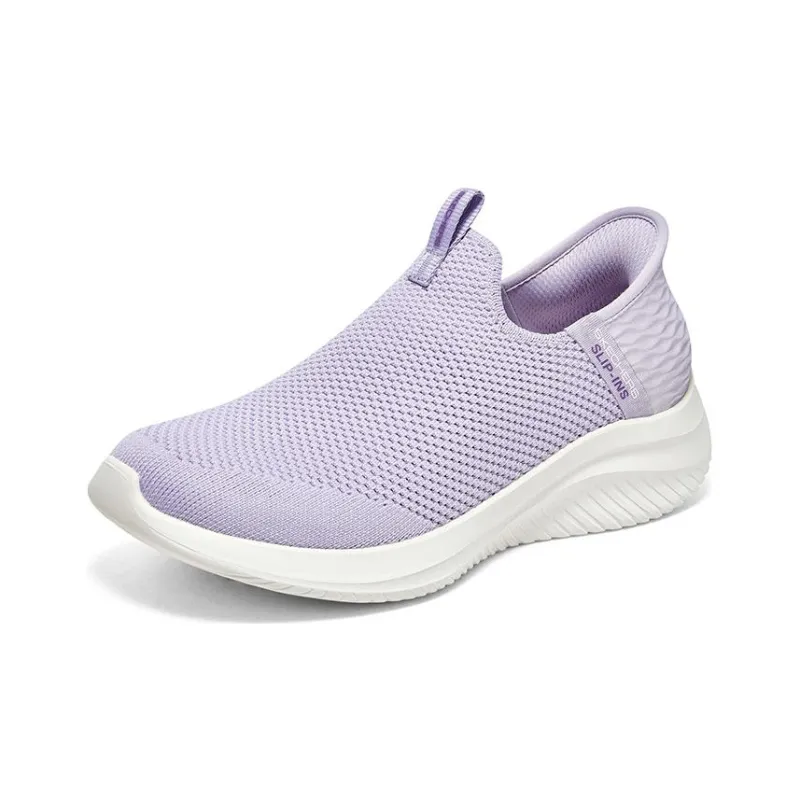 Skechers Ultra Flex 3.0 Shoes 'Lilac White' Women's-2