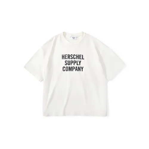 Herschel T-Shirts Unisex White