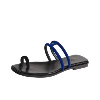 HERMES Georgia Stylish Sandals Women's Black