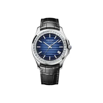 AGELOCER Baikal Automatic Mechanical Movement Watch Men's Watches Blue Dial