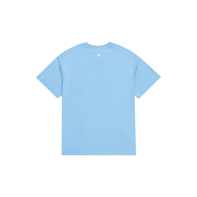 MLB Set-in Sleeve T-Shirt Unisex Light Blue-1